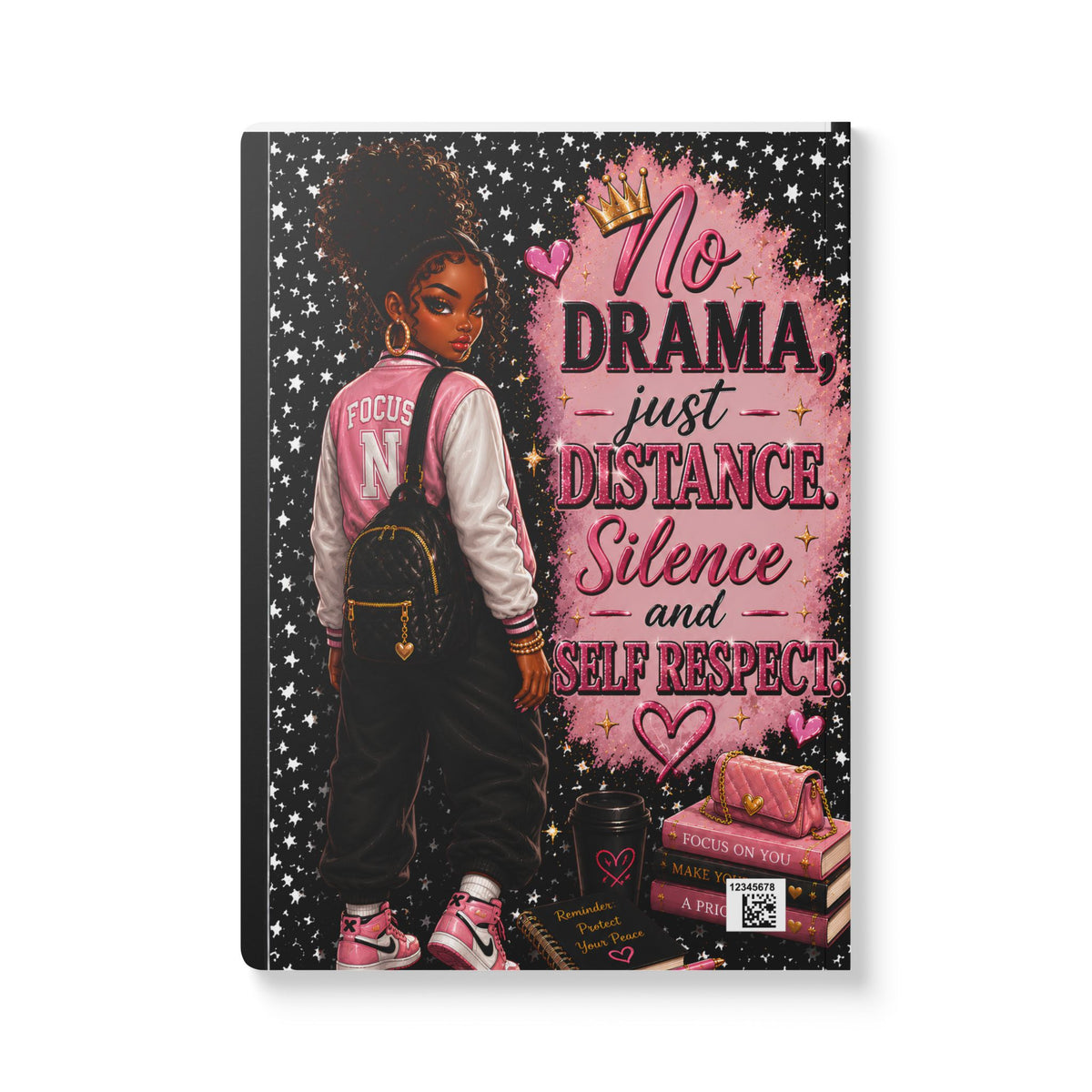 On Mute So I Can Focus on Me Printed Soft Cover Journal