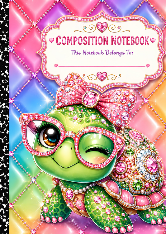 Shell Yeah, I'm Fabulous Digital Composition Notebook
