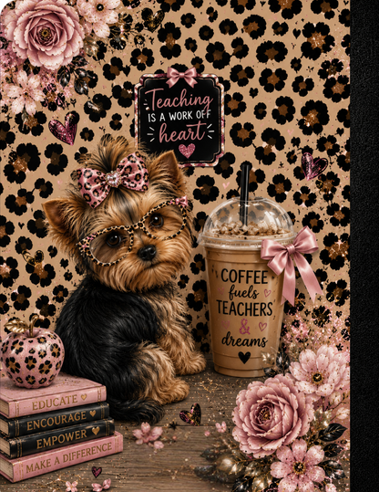Yorkie Teacher's Pet Digital Composition Book