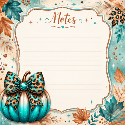 Teal Me It’s Fall