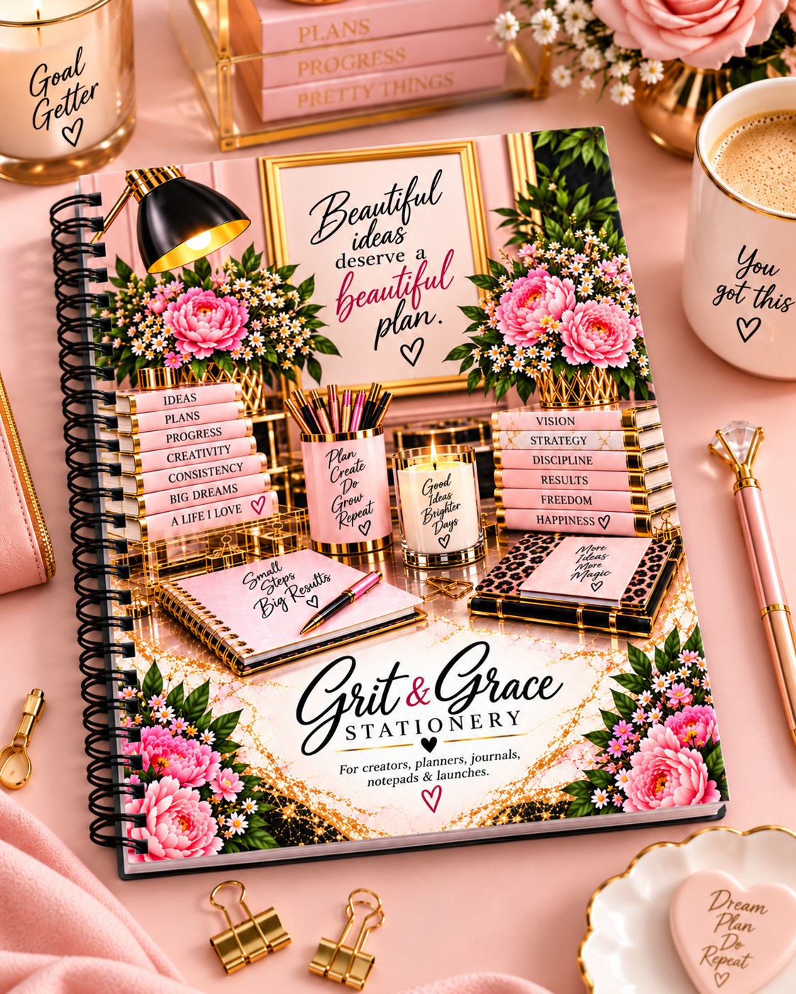 Grit & Grace Printable Project Planner