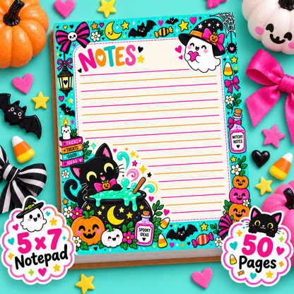 Spooky, Bright & Boo-tiful Notepad Bundle