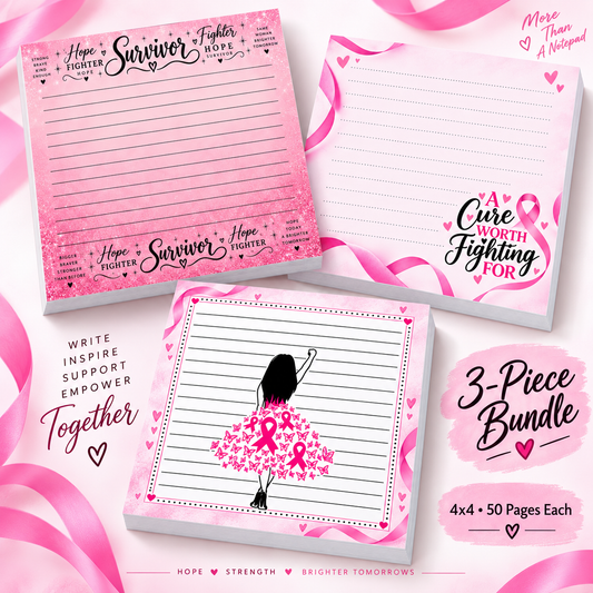 Write for the Fight Notepad Bundle