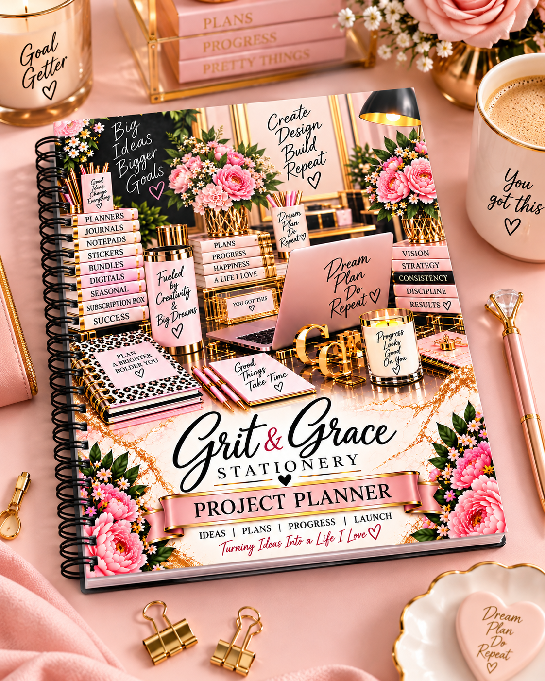 Grit & Grace Printable Project Planner