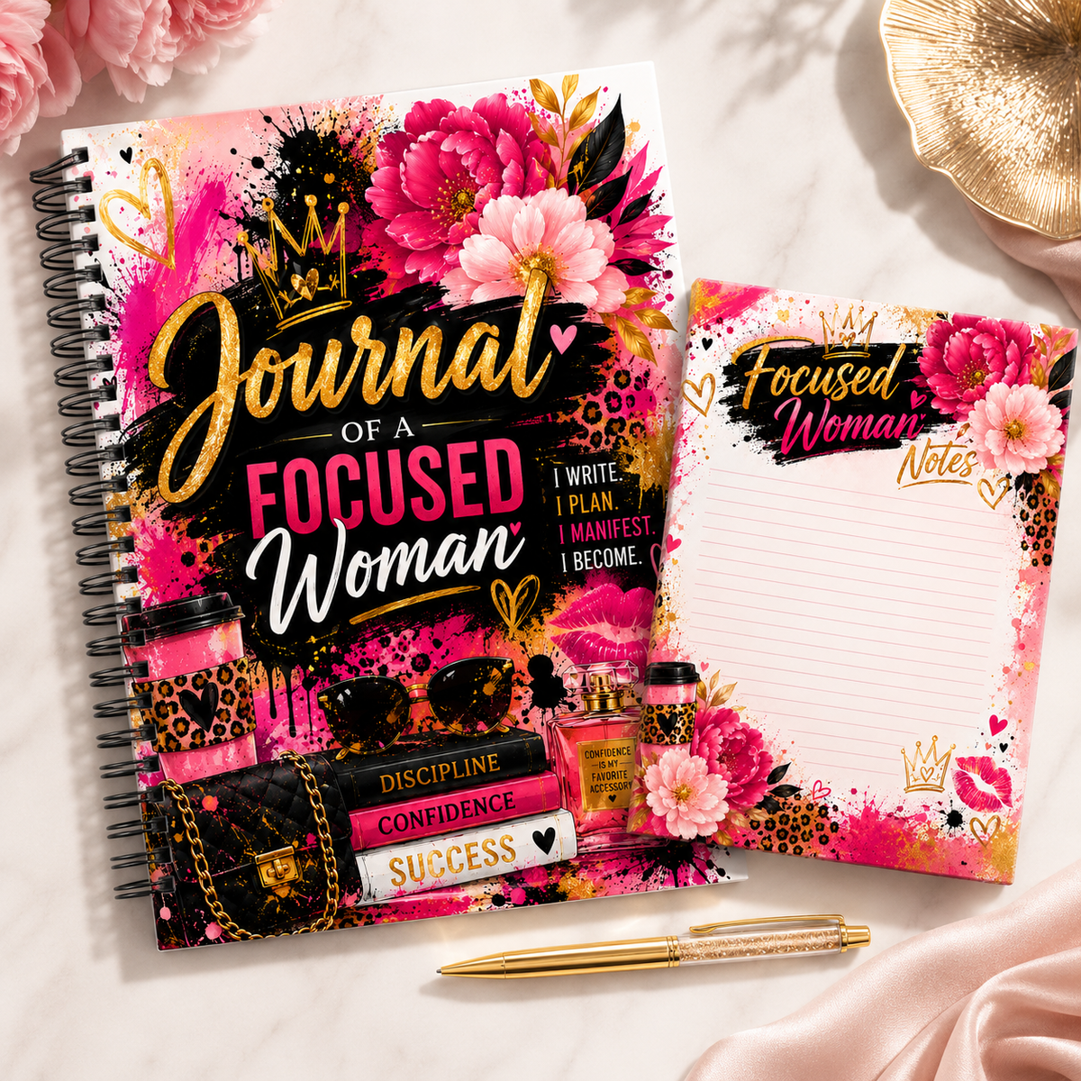 The Focused Woman Luxe Writing Set