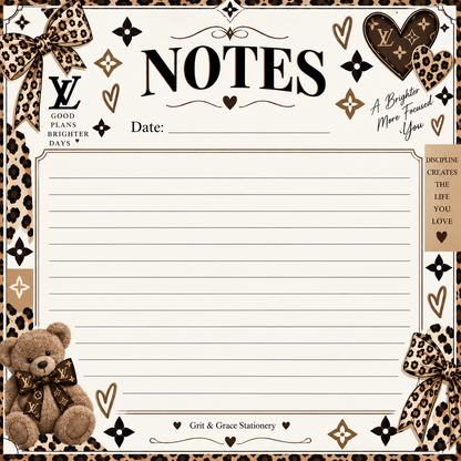 The Luxe Leopard Planner Bundle
