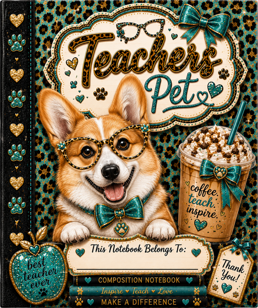 Teacher's Pet Corgi Digital Covers