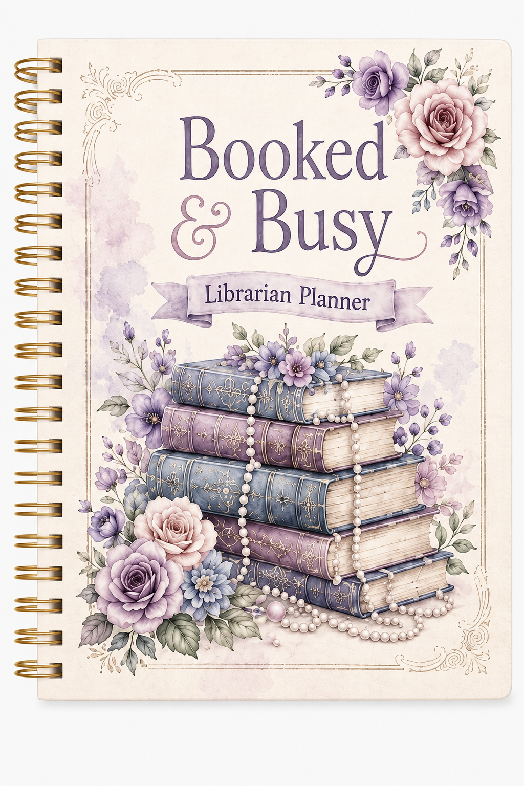 Booked & Busy Librarian Planner Bundle