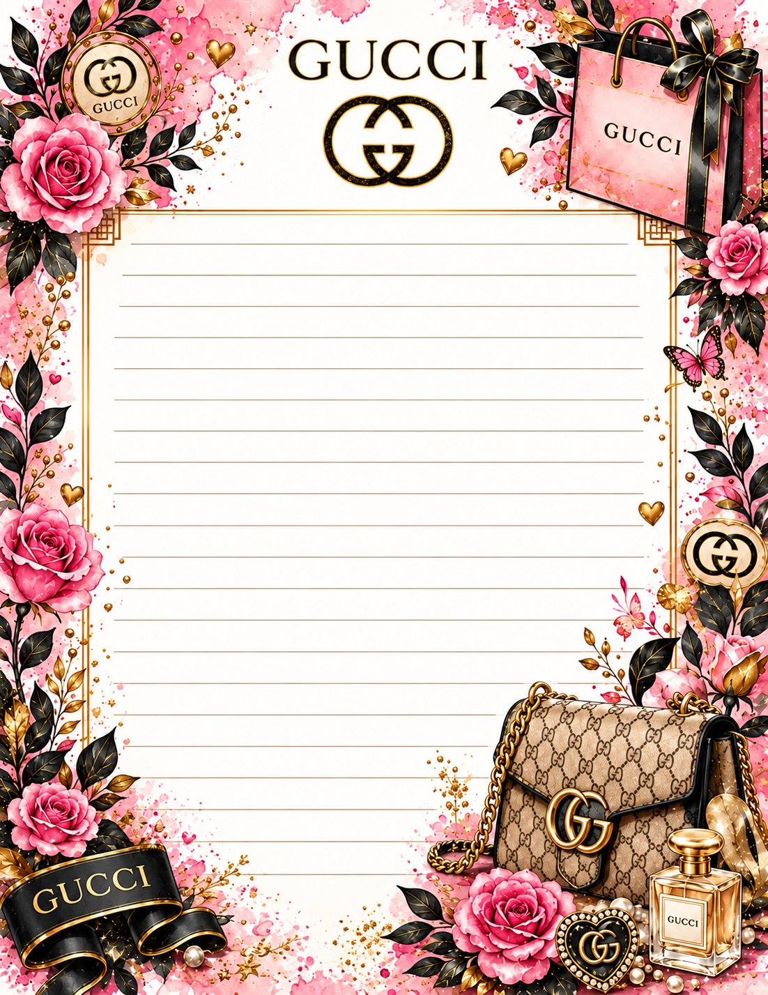 Glamour & Grace Notepad Luxe Bundle