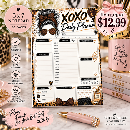 XOXO Daily Planner